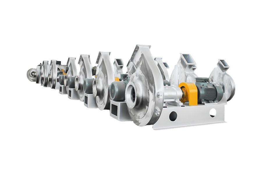 Keramička industrija - visokotemperaturni ventilator za odvod dima iz peći