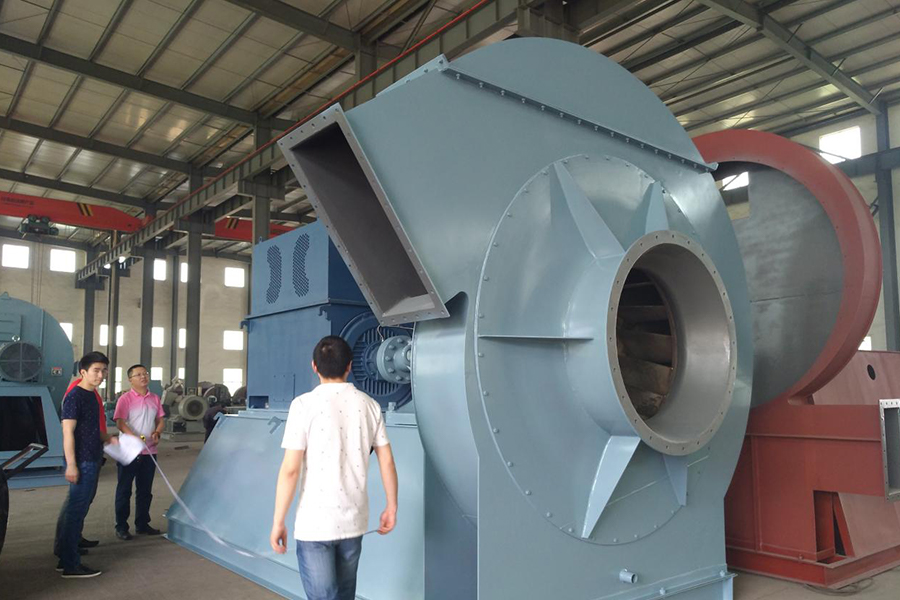 Industrija zaštite okoliša - sustav za obradu krutog i tekućeg otpada rotacijske peći Ventilator dimnih plinova