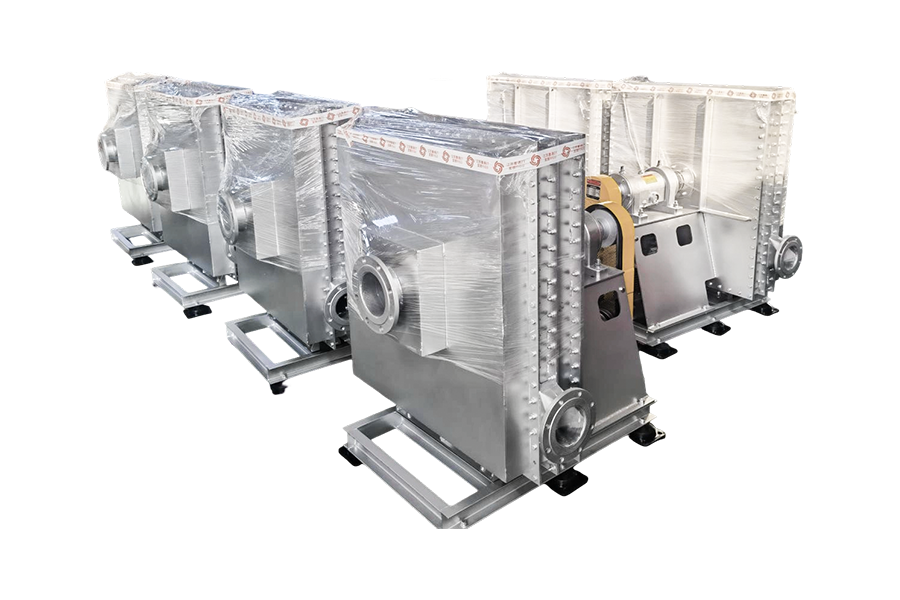 Industrija zaštite okoliša - sustav obrade rotacijske peći za kruti i tekući otpad Plinski ventilator za pirolizu